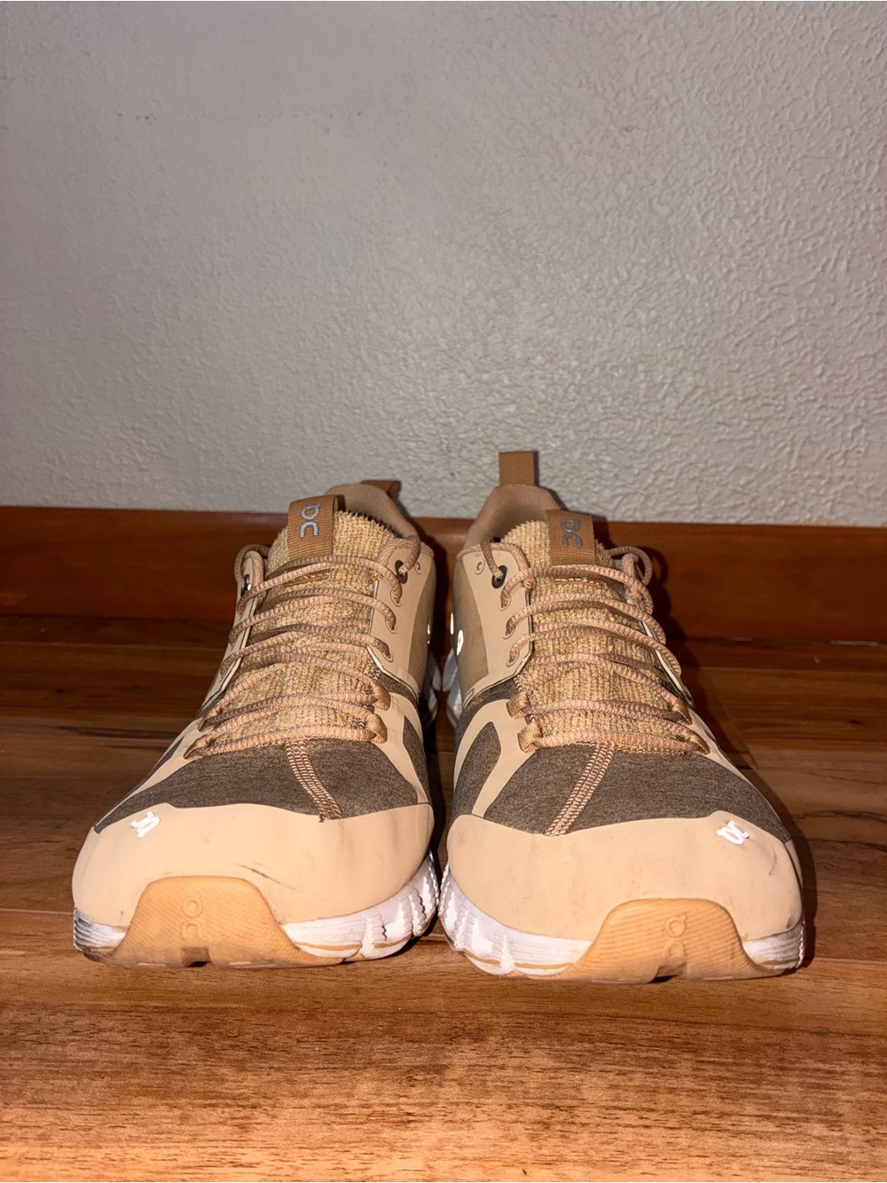 On Cloud 5 Terry Men’s Running Athletic Sneaker Shoes, tan/cork - Size 9.5 - Picture 4 of 10